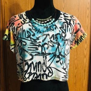 SoHo Babes + 49 ers crop top tee